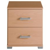 Fresno Bedside Chest, Beech-effect