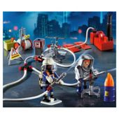 Playmobil Firefighters With Water Pump