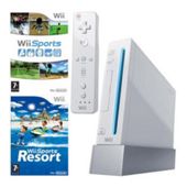 Nintendo Wii With Sports Resort - White