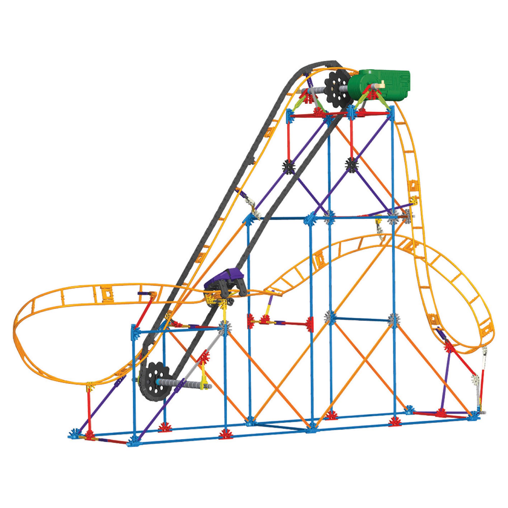 K'Nex Amusent Park Series - Corkscrew Building Set