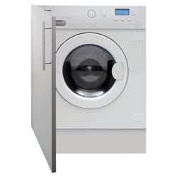 Caple WDi2202 Integrated Washer Dryer, 6kg Wash Load, 1200 RPM Spin, B Energy Rating. White