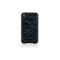 Belkin F8Z474eaBKB iPhone black and blue silicone vector case