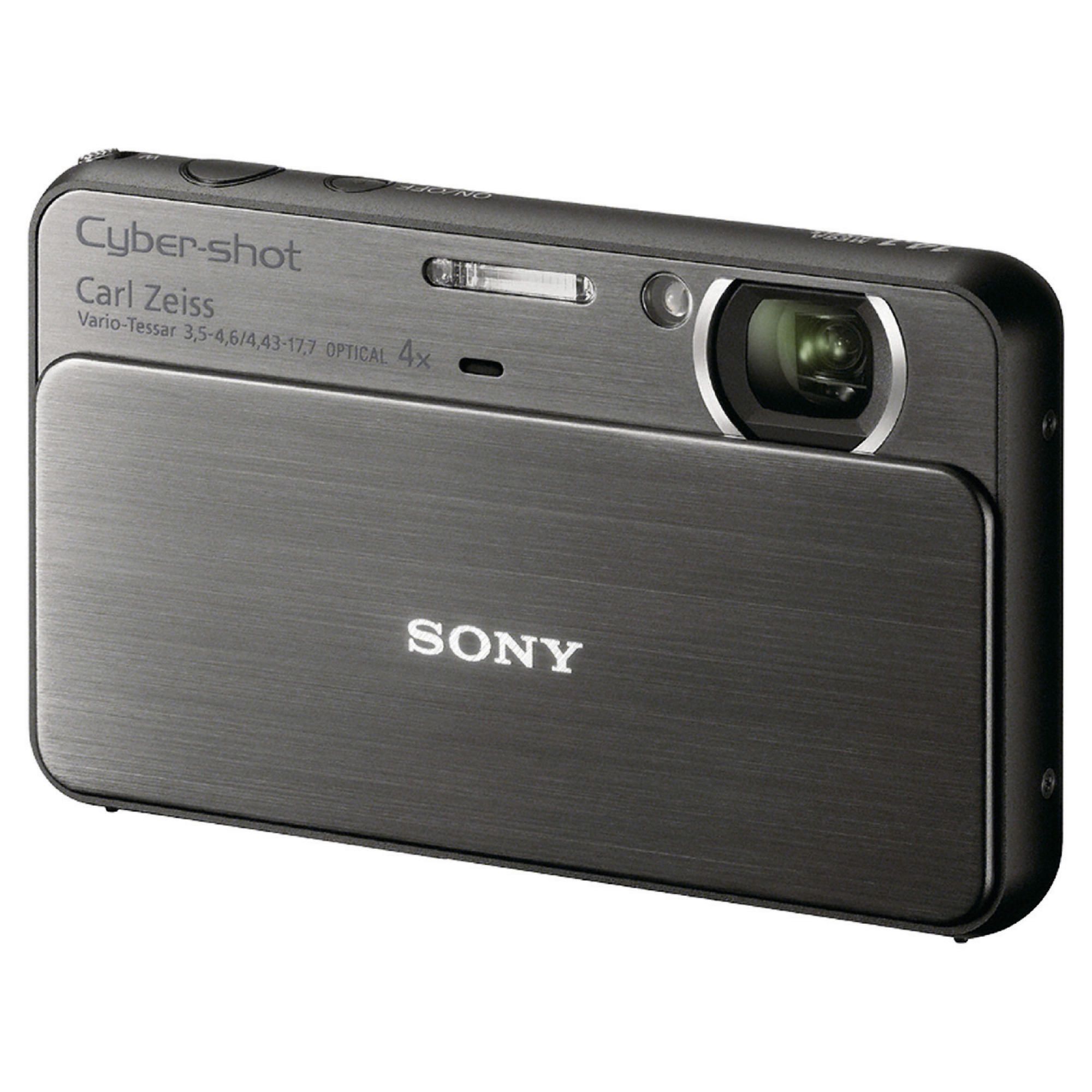 Sony DSCT99 Cybershot Digital Camera - Black (14.1MP, 4x Optical Zoom) 3 inch LCD