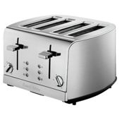 Russell Hobbs 18117 Deluxe 4 Slice Toaster - Stainless Steel