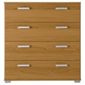 Fresno 4 Drawer Chest, Oak-Effect