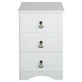 Hampshire Bedside Chest, White