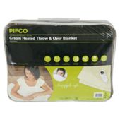 Pifco Brown Heated Throw