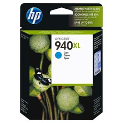 HP 940XL Printer Ink Cartridge - Cyan (C4907AE)