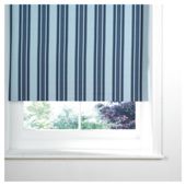 Stripe Blackout Roller Blind 60X160Cm Black