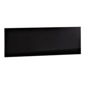 Modular 2 Pack Bedside Drawer Fronts, Black Gloss