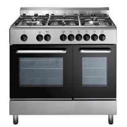 Baumatic BC392.2TCSS 90cm Stainless Steel Twin Cavity Dual Fuel Range Cooker