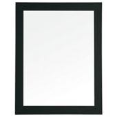 Basic Mirror - Black 47x37cm