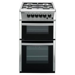 Beko DG582SP Silver FSD Gas Cooker