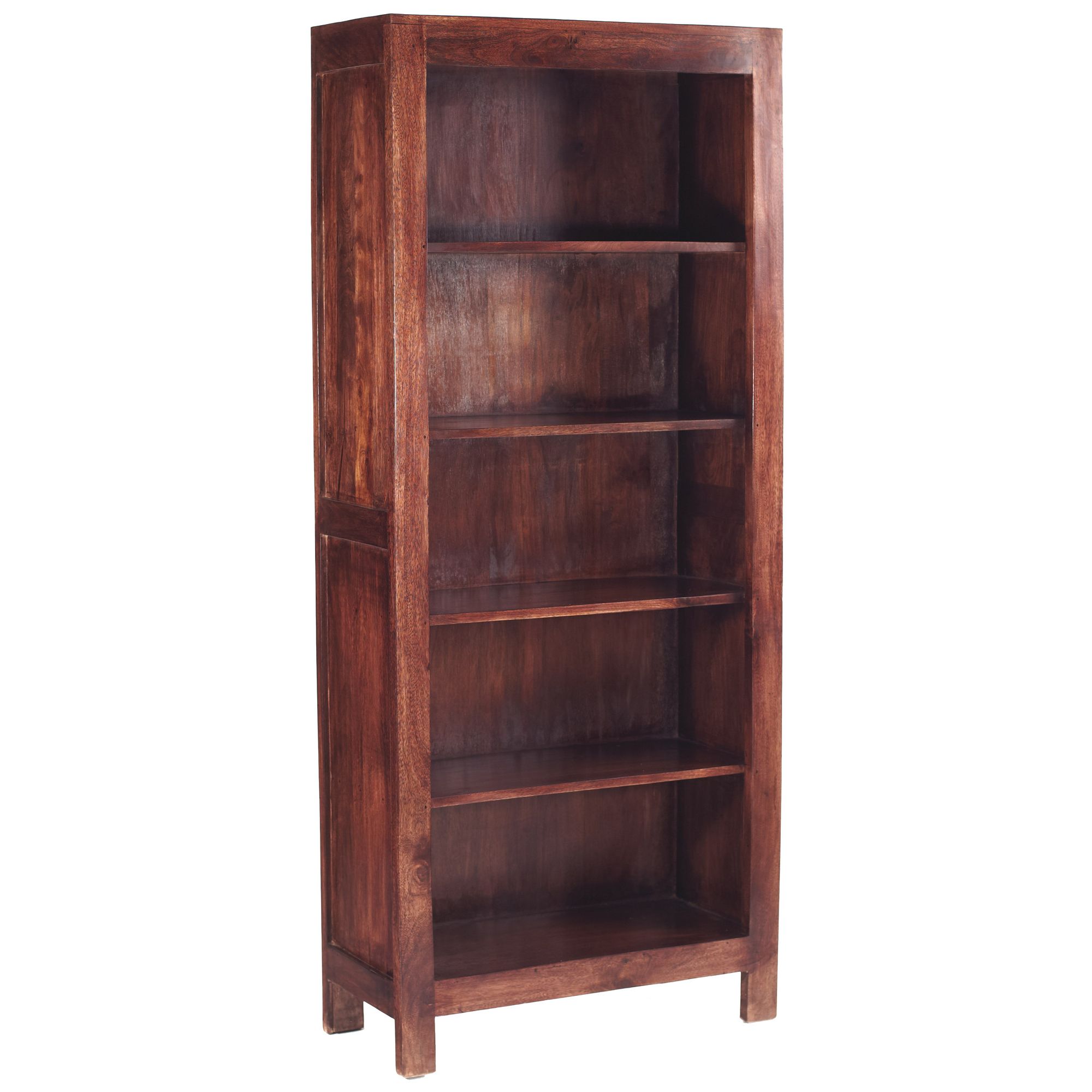 Indian Hub Mango Toko Large Open Bookcase at Tesco Direct