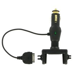 Kit In-Car Fast Charger Holder for Apple iPhone and iPod Devices