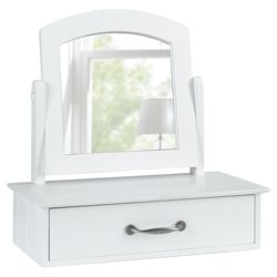 Stockholm Dressing Table Mirror, White