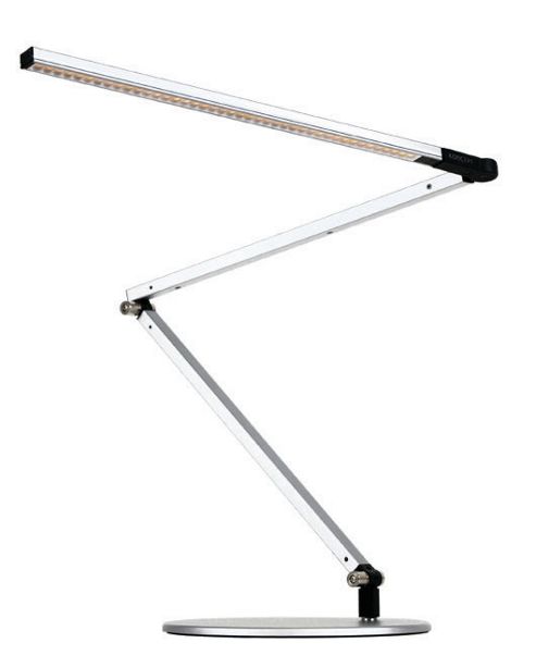 Image of Koncept From Ergo Z-bar Led Desk Lamp With Base - White