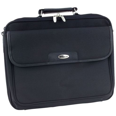 Image of Targus Black Clamshell Notepac Plus Laptop Bag Cnp1 - For Up To 15.4 Inch Laptops