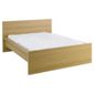 Manhattan Double Bed Frame, Oak-effect