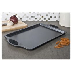 Swan 40cm Silicone Handled Rectangular Oven Tray