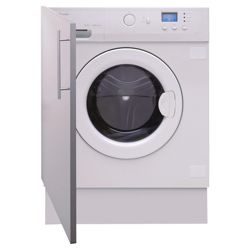 Caple WMi2001 Integrated Washing Machine, 6kg Wash Load, 1100 RPM Spin, A+ Energy Rating. White