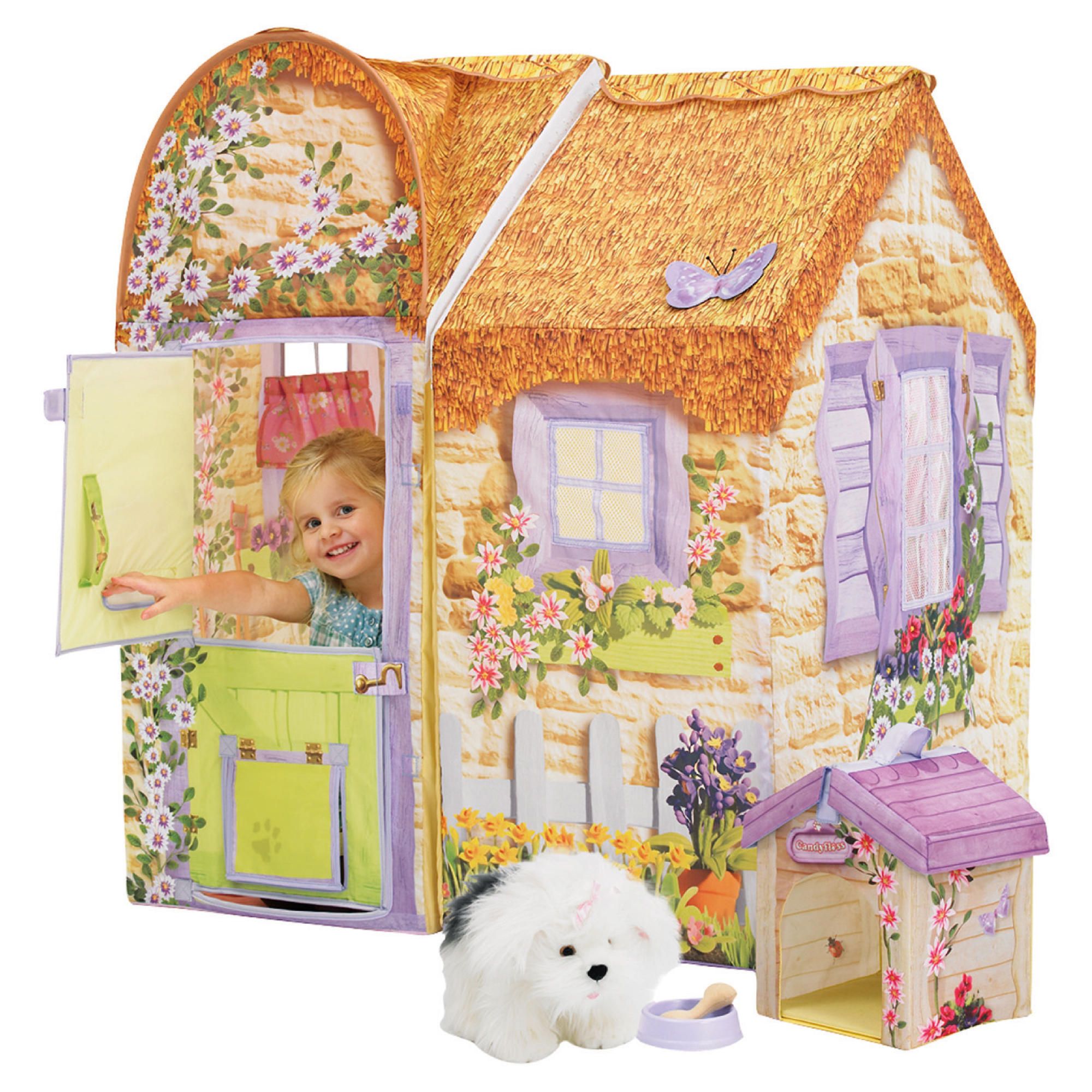 Dream Town Puppy Lane Cottage & Candyfloss the Puppy 