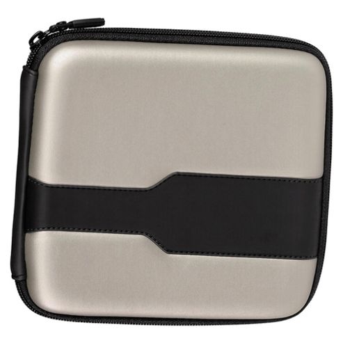 Image of Hama Metallic Silver Wallet For 24 Cds / Dvds