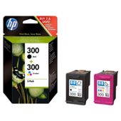 HP 300 Black & Tri-colour Combo Printer Ink Cartridge (CN637EE)
