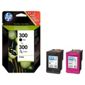HP 300 Black & Tri-colour Combo Printer Ink Cartridge (CN637EE)