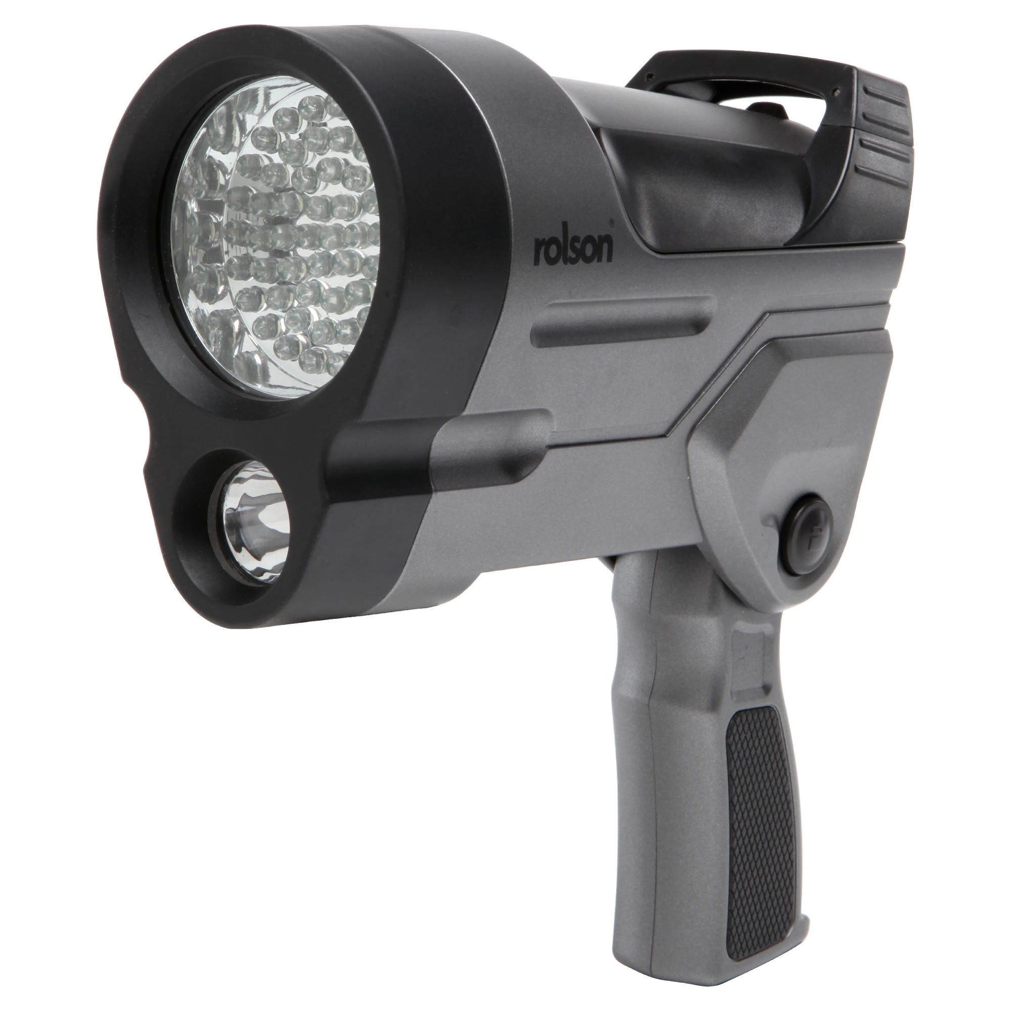 Rolson 1W LED & 60 LED rechargable spot light