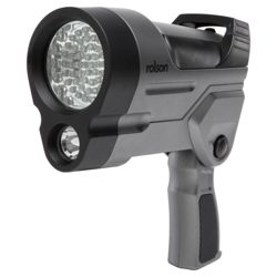 Rolson 1W LED & 60 LED rechargeable spot light