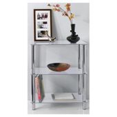 Atom 3 Shelf Unit, Clear..