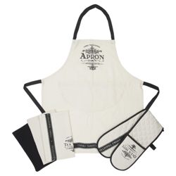 Tesco Cooks Traditional Kitchen Textiles Set