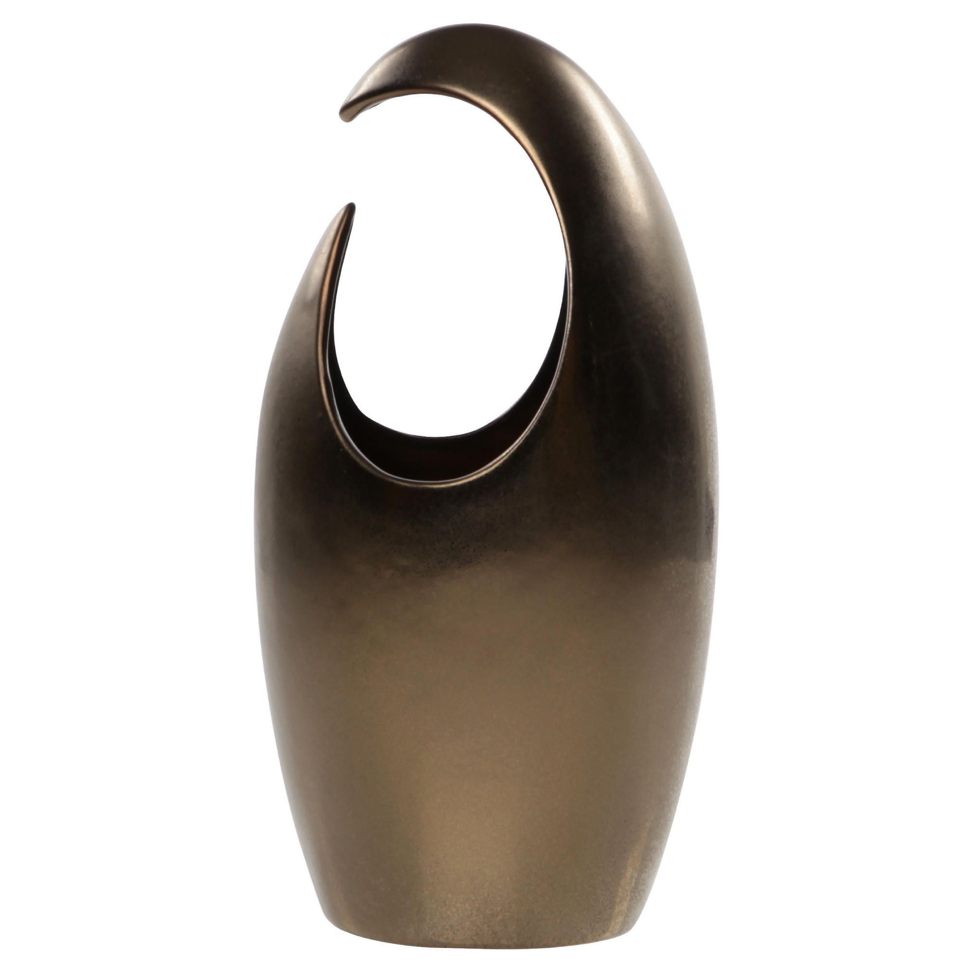 Tesco sculptured table lamp Bronze