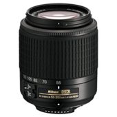 Nikon 55-200mm F/4-5.6G AF-S DX Black Lens