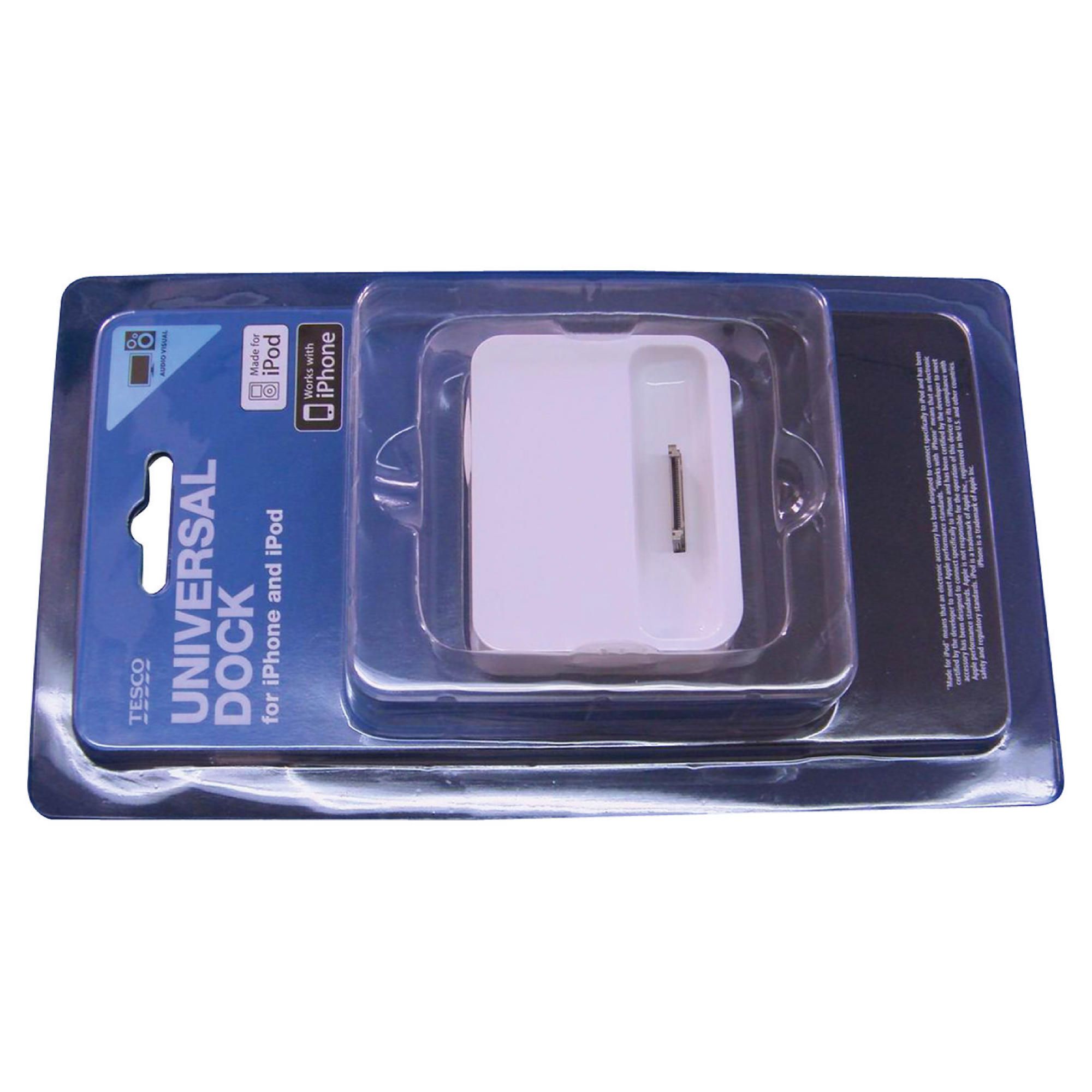 Universal docking station for iPod/iPhone