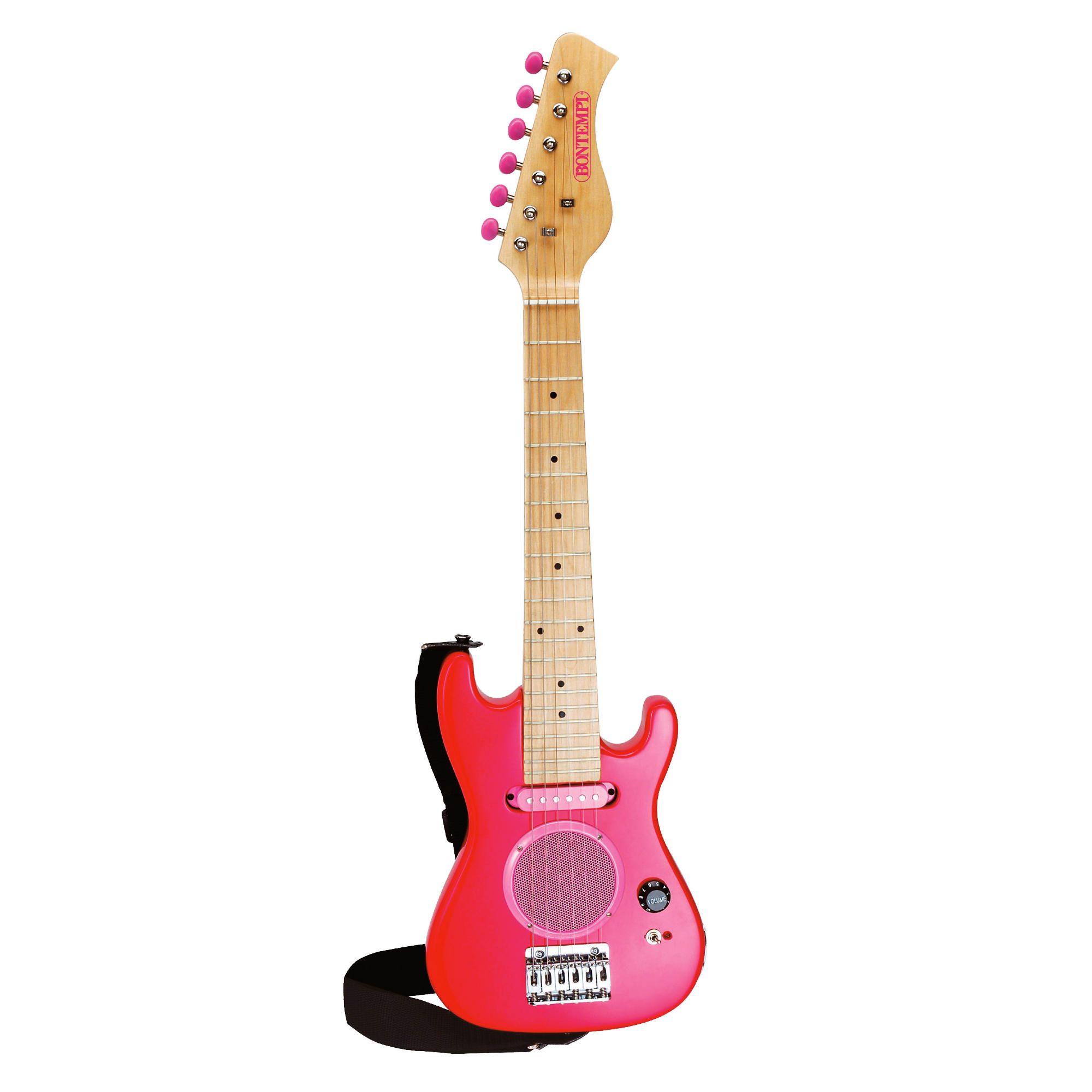 Bontempi Real Mini Electric Guitar Pink 