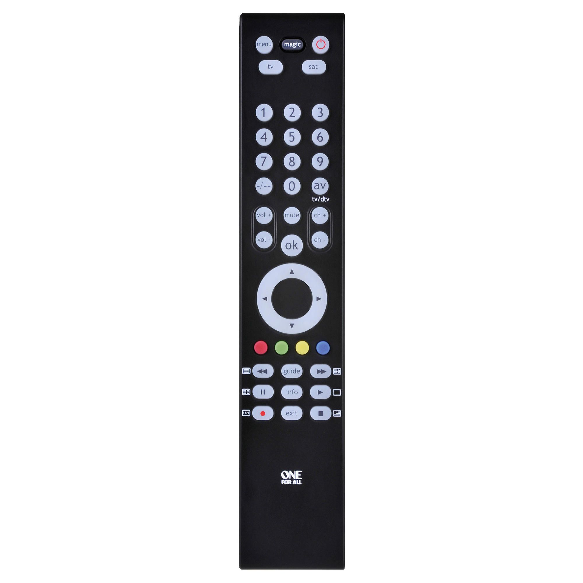 One For All 4 - 1 Slimline Universal Remote Control