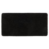 Tesco Rugs Shaggy Rug 60x110cm, Black