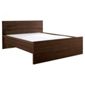 Manhattan Double Bed Frame, Walnut Effect