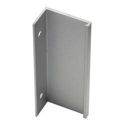 Modular Mirror Door Handle, Silver, 2 Pack
