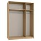 Modular Triple Wardrobe Frame, Oak-Effect