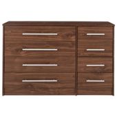 Kendal 8 Drawer Chest, Walnut-Effect