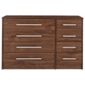 Kendal 8 Drawer Chest, Walnut-Effect