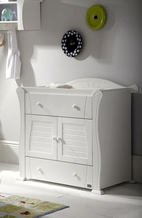 Image of Tutti Bambini Marie Chest Of Drawers, White
