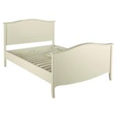 Lille King Bed Frame, Ivory