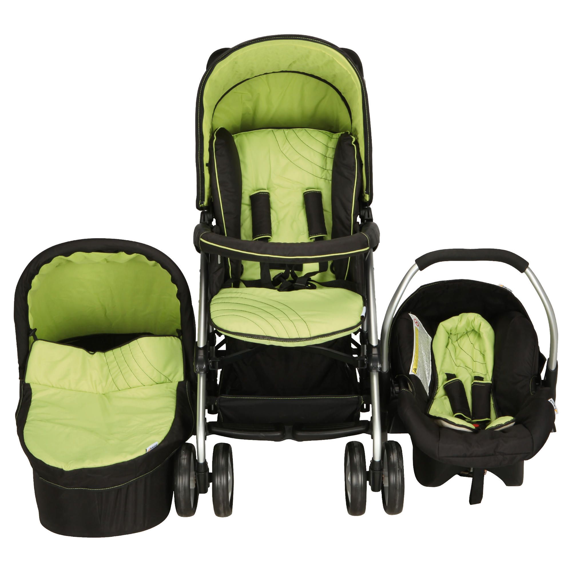 Hauck Condor Trioset Pushchair Travel System, Lime at Tesco Direct