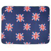 Tesco Kids Fleece Union Jack - Blue