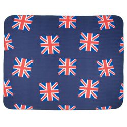 Tesco Kids Fleece Union Jack - Blue
