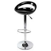 Enco Barstool, Metallic Black